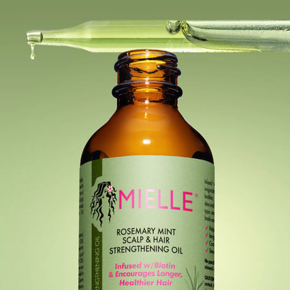 mielle Rosemary Mint Scalp & Hair Strengthening Oil